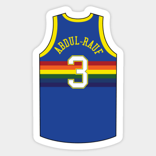 Mahmoud Abdul Rauf Denver Jersey Qiangy Sticker